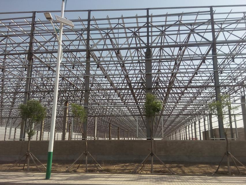 兴义汽车工业厂房网架