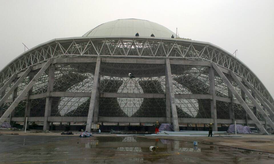 兴义温泉馆网架工程